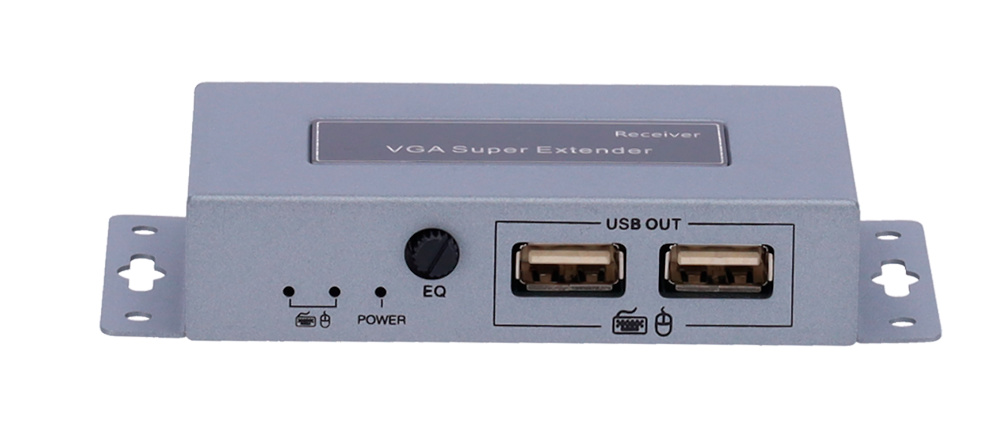 EXT VGA KM Extensor de video VGA y USB por UTP IPCENTER